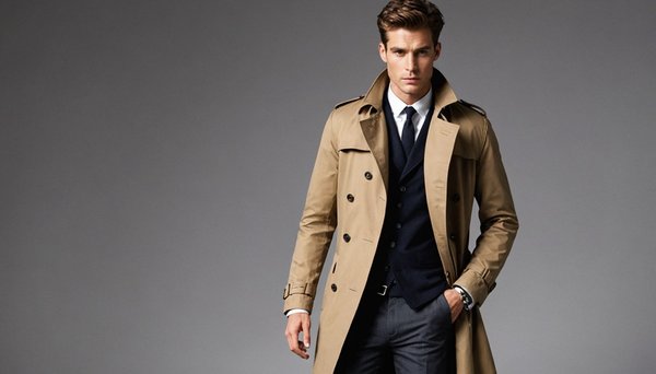 Trouvez le trench homme adapté à votre style intemporel