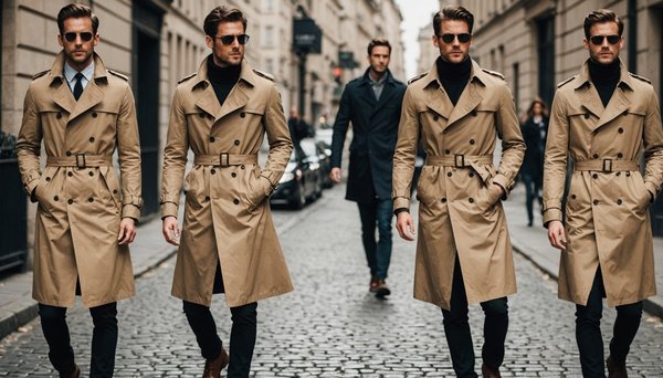 Découvrez les meilleurs trenchs pour un style masculin classique
